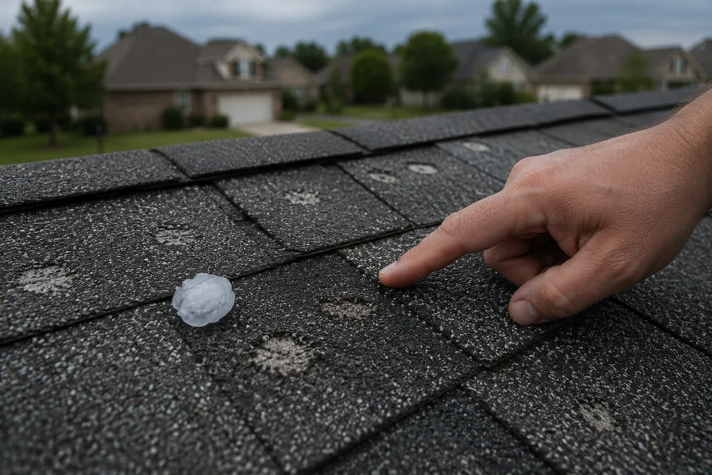 Hail Damage Roof Insurance Claim 3