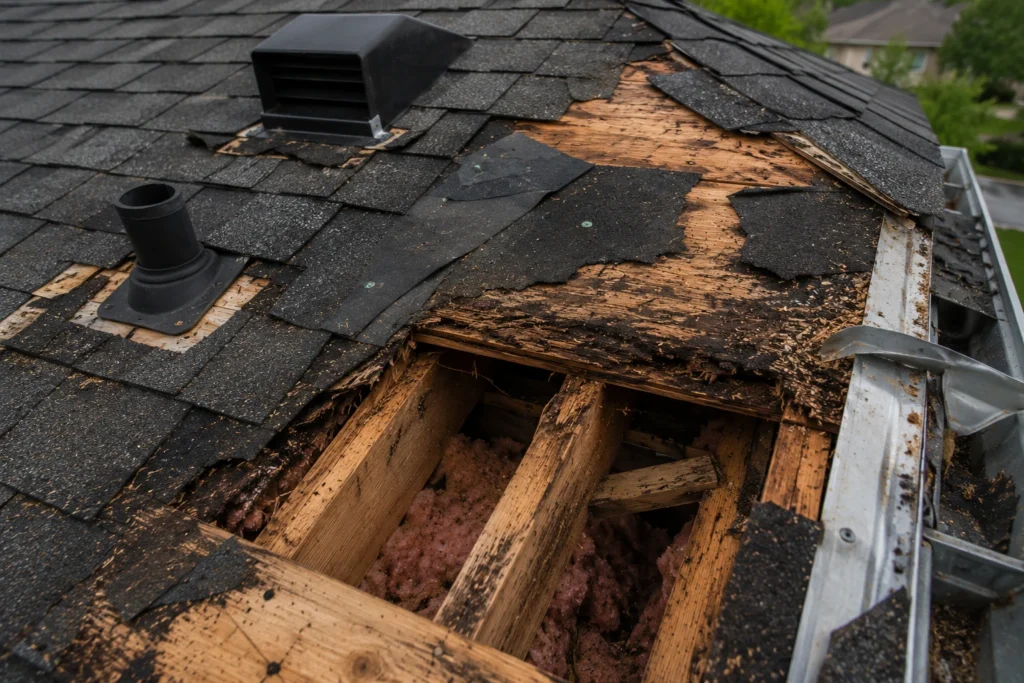 Hail Damage Roof Insurance Claim 6